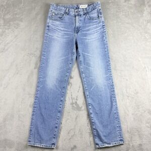 Adriano Goldschmied AG ED Denim Jeans Womens 29R Blue Stretch Straight Whiskered